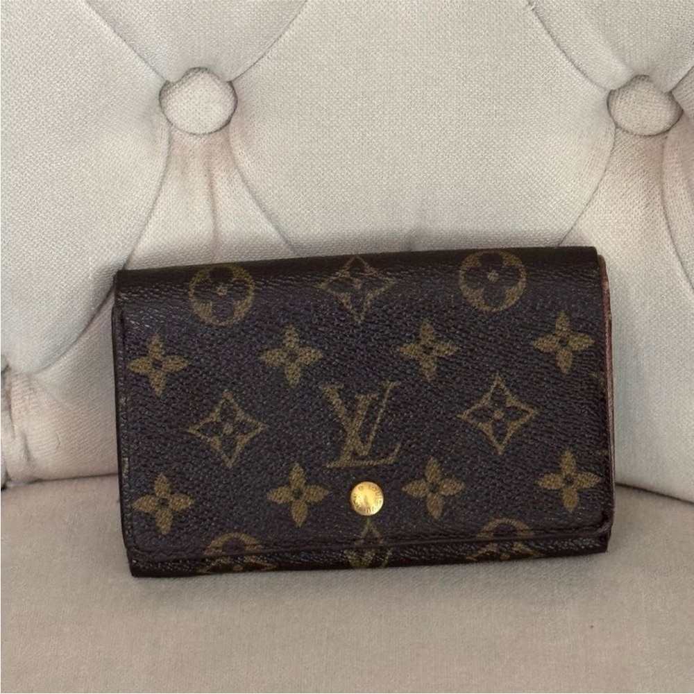 Louis Vuitton Monogram Brown Wallet - RA0994 good vintage condition. 1994 France